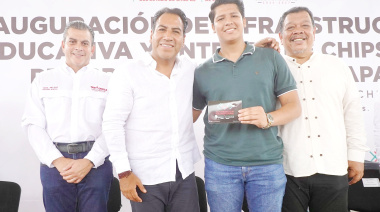 Eduardo Ramírez impulsa  educación en Tapachula