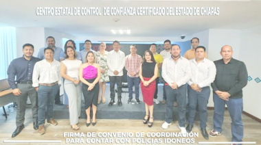 Firman Convenio para Fortalecer la Seguridad en Yajalón