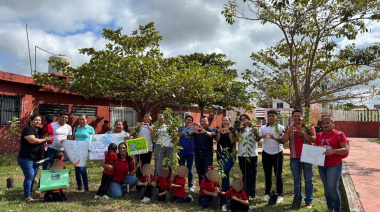 Catazajá siembra conciencia ambiental