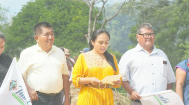 Tumbalá da inicio a obra vial en Obregón