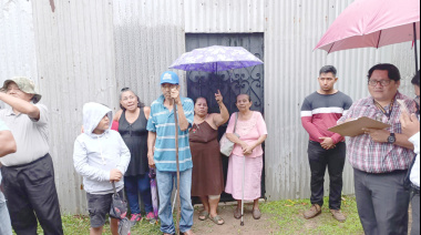 Fuerte movilización por desalojo en Palenque