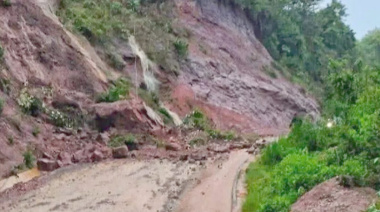 Deslaves tras fuertes lluvias