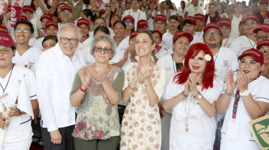 Claudia Sheinbaum destaca programa Salud Casa por Casa en Campeche