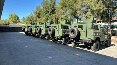 Refuerzan seguridad en Nogales con vehículos blindados de nueva generación