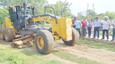 Salto de Agua arranca pavimentación en Pueblo Nuevo