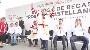 Eduardo Ramírez refuerza educación y paz en Oxchuc