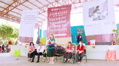 Mujeres alzan la voz por la igualdad en Pueblo Nuevo