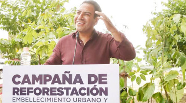 Eduardo Ramírez lanza campaña de reforestación