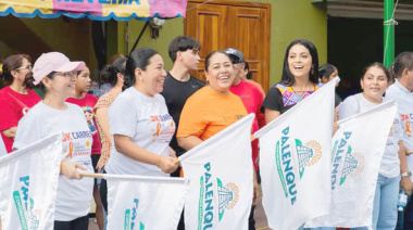 Exitosa y emotiva carrera con causa en Palenque