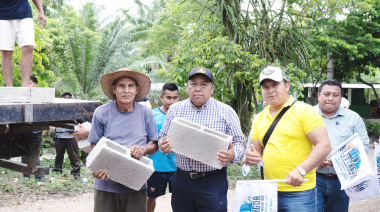 Salto de Agua inicia construcción  de cuartos dormitorios en Río Tulijá