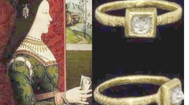El origen del anillo de compromiso: un romance que marcó la historia