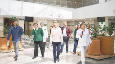 Sheinbaum inaugura nueva clínica del IMSS en Ecatepec