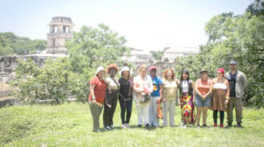 Encuentro por la Paz, México y Colombia en Palenque