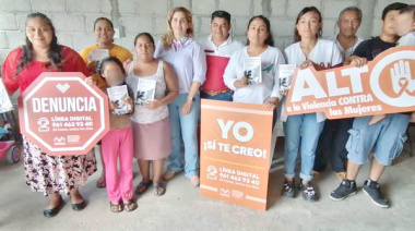 Promueven derechos de las mujeres con campaña “Yo sí te creo”