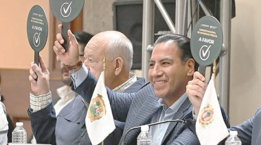 Eduardo Ramírez asiste a sesión del Consejo Nacional de Seguridad