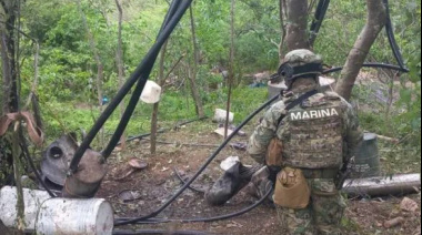 Semar asegura 21 toneladas de metanfetaminas