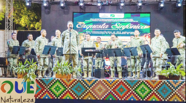 Exitosa presentación de Orquesta Sinfónica de la Sedena en Palenque