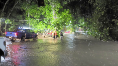Atención a emergencias por lluvias en Palenque