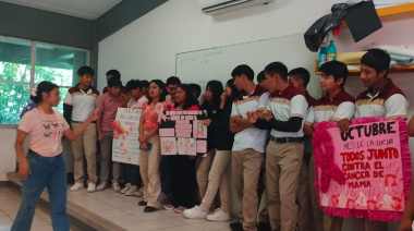 Promueven prevención del cáncer de mama