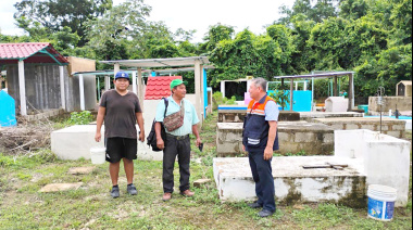 Refuerzan acciones sanitarias en Panteón de Palenque
