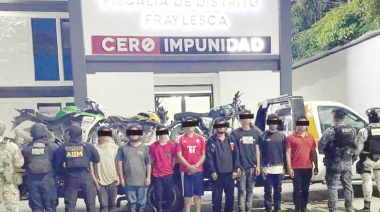 Detienen a integrantes del CJNG