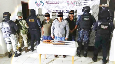 Caen presuntos homicidas de la Zona Selva