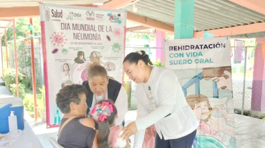Promueven prevención de neumonía