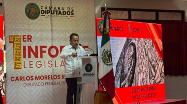 Carlos Morelos, rinde 1er. Informe