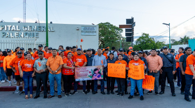 “Caminata contra la Violencia” en Palenque