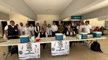 Inicia Macrocentro de Vacunación en Palenque