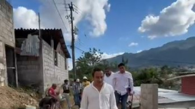 Supervisan obra en Barrio 12 de Diciembre