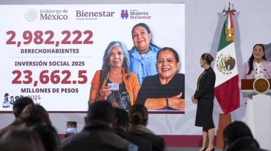 32 millones de personas beneficiadas  con programas sociales: Sheinbaum