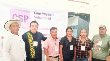 Construyendo Solidaridad y Paz alcanza quórum legal en Palenque para conformar el partido “Somos MX”