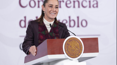 Sheinbaum celebra record  histórico de afiliados al IMSS