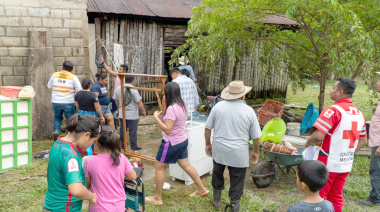 Palenque atiende comunidades afectadas por lluvias