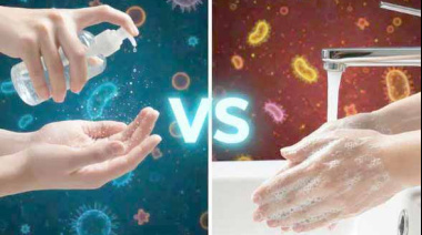 ¿Qué es mejor para matar gérmenes, el gel antibacterial o el jabón?