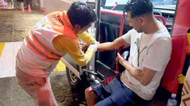 Lo chupó un "vampiro"