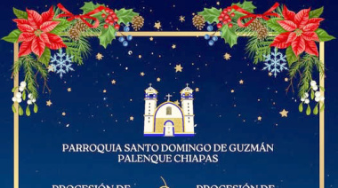 Invitan a Procesión de Navidad y Fin de Año