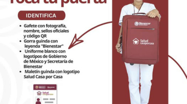 Salud llega a casa a adultos mayores  y personas con discapacidad
