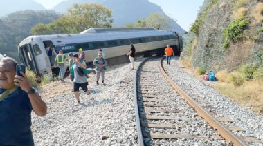 Investigan descarrilamiento de tren