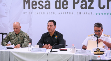 Encabeza Eduardo Ramírez Mesa de Paz en Arriaga