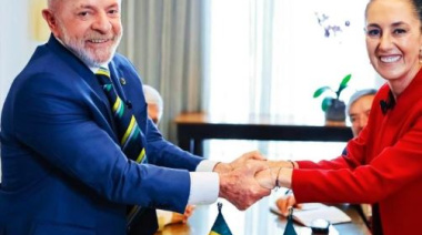 Sheinbaum dialoga por teléfono con Lula da Silva