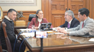 Sheinbaum sostiene llamada con Trump  sobre seguridad, comercio e inversiones