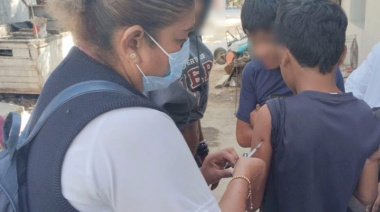 95% de cobertura de vacunación contra el Sarampión