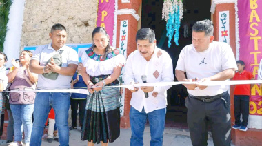 Inauguran feria de San Sebastián Bachajón