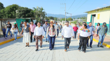 Ocosingo inaugura obra en Guadalupe Pashilá