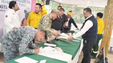 Reinstalan Centro Regional de Protección Civil en Palenque