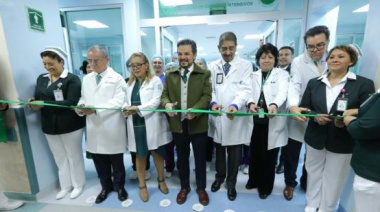 Zoé Robledo inaugura UCI en Lomas Verdes