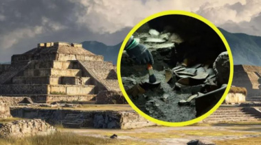 Hallan vivienda funeraria infantil en Tlatelolco