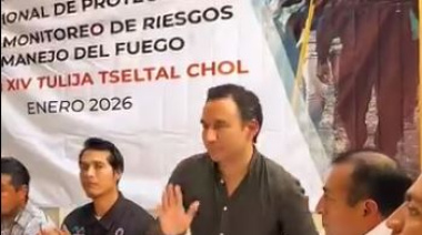 Yajalón presente en reunión de prevención de incendios